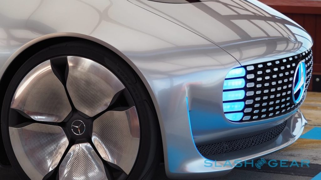Front of the F 015 concept car