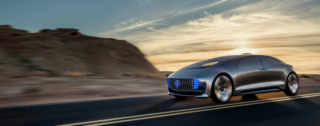 Mercedes futuristic concept car F 015