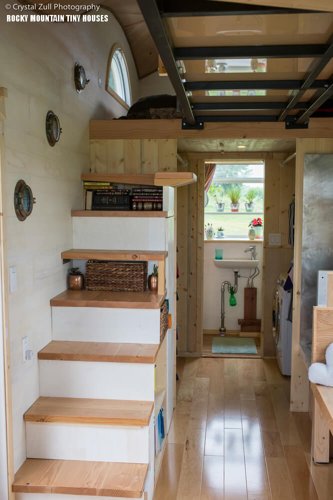 The Pequod tiny home interior