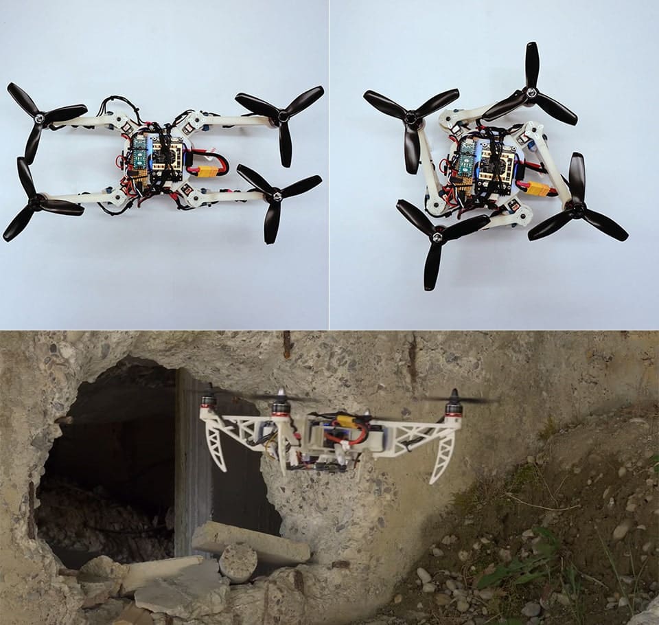 Foldable drone
