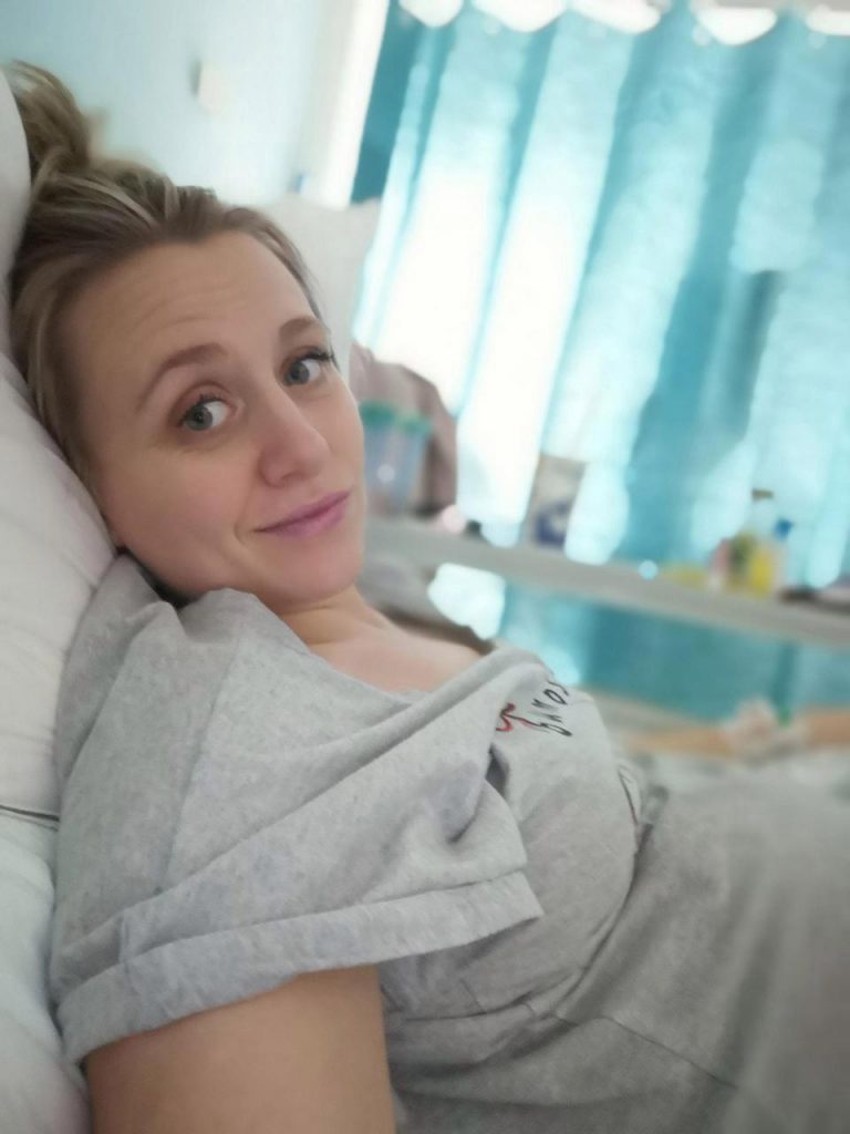 Bethan Simpson, the mother-to-be