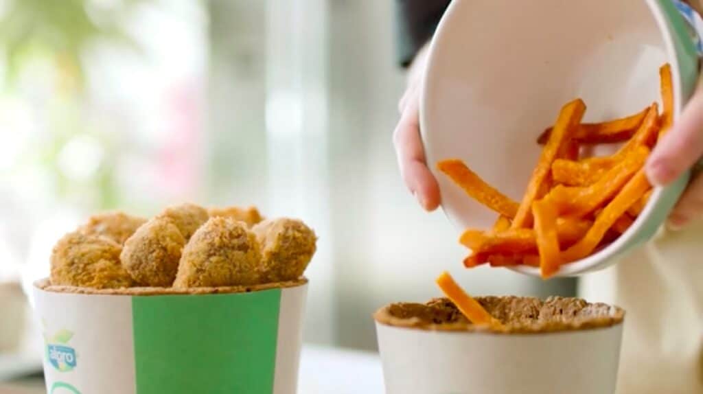 Alpro vegan chicken
