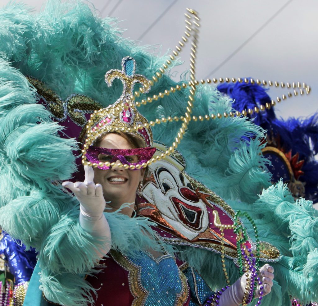 Mardi Gras Woman