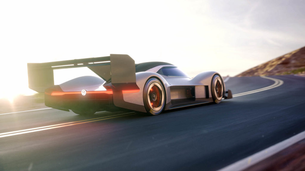 Volkswagen ID. R electric racecar