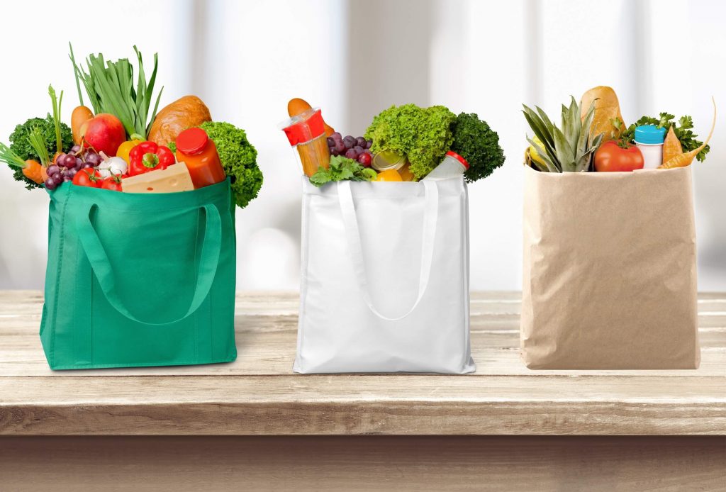 Reusable shopping bags