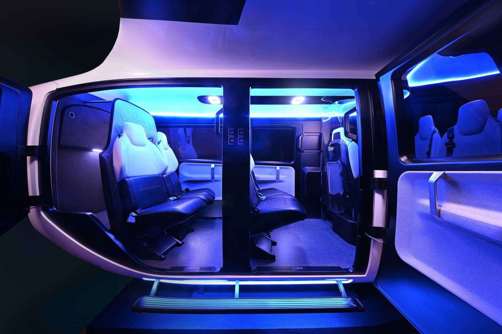 Uber Air drone cabin