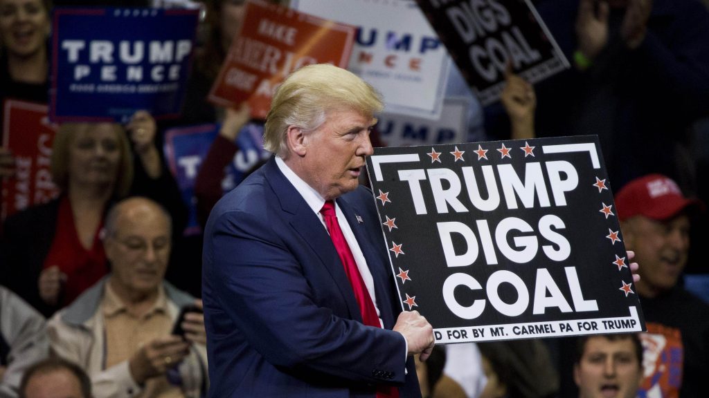 Donald Trump's coal campaign