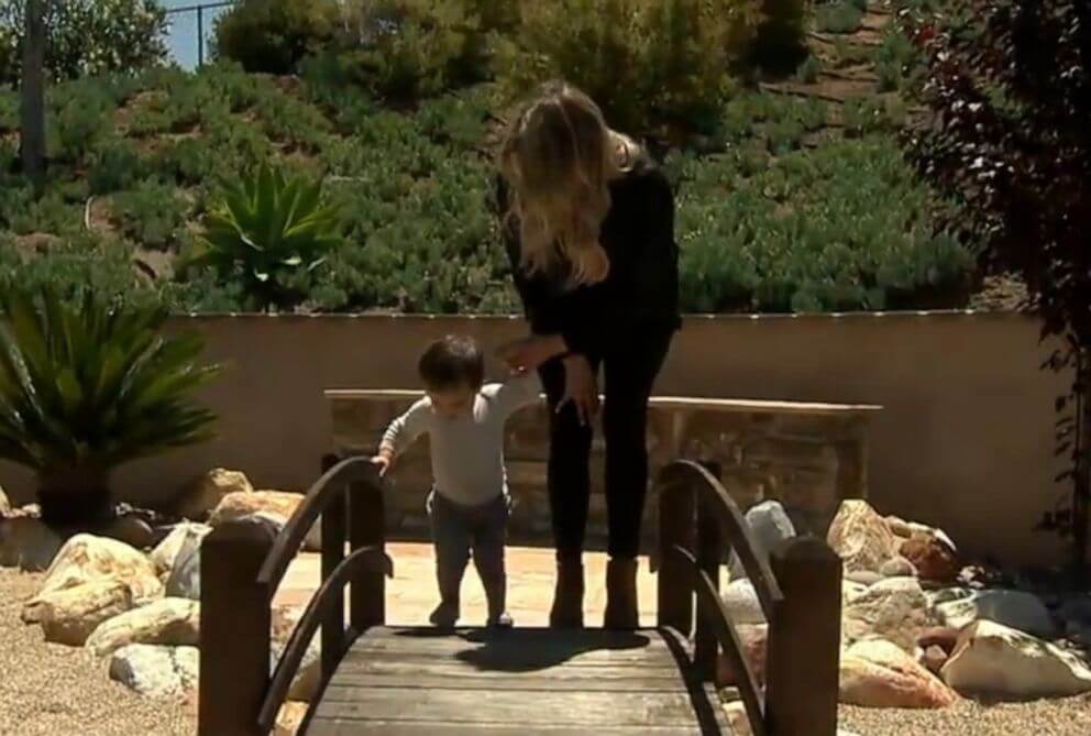 Charley can now stand and walk by himself