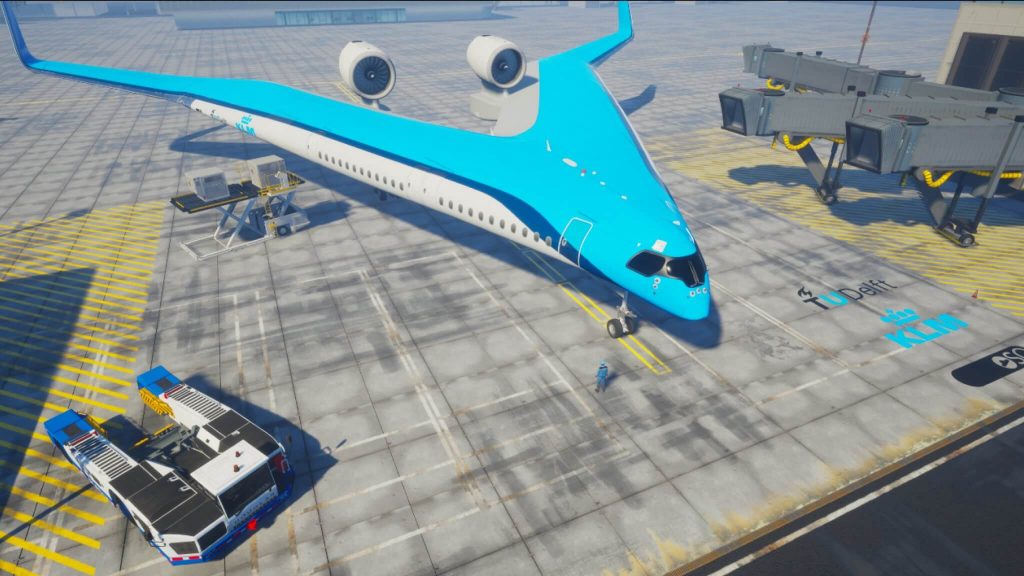 Flying-V plane concept