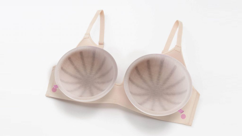 Bra inserts developed by Julián Ríos Cantú and Eva Tech