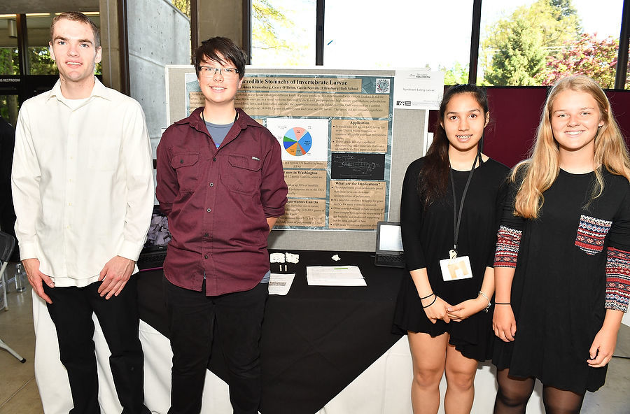 High-school students win sustainability competition with Styrofoam eating larvae