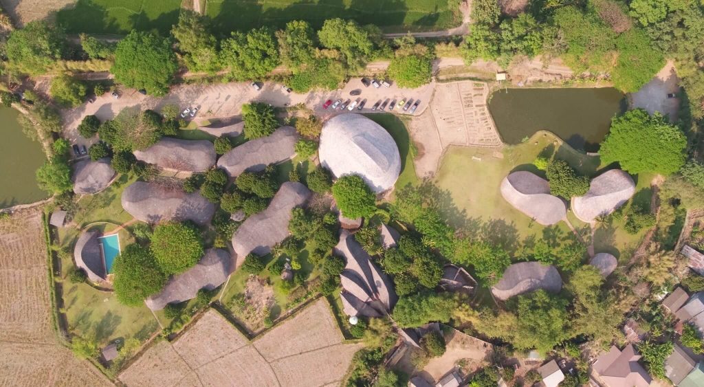 Panyaden International School from above