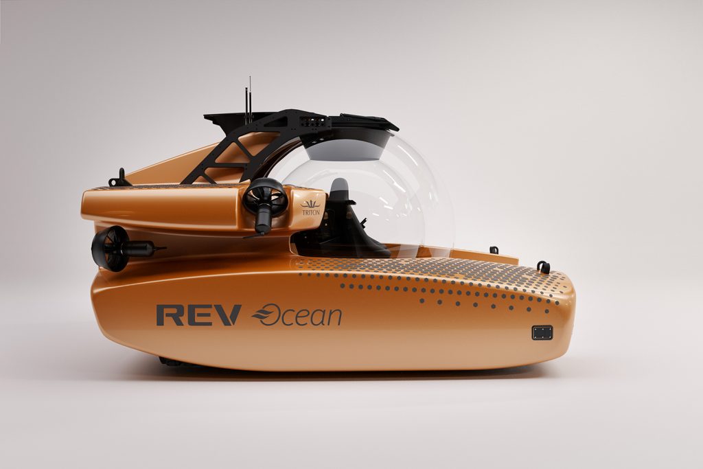 REV is the largest ship for cleaning ocean plastic