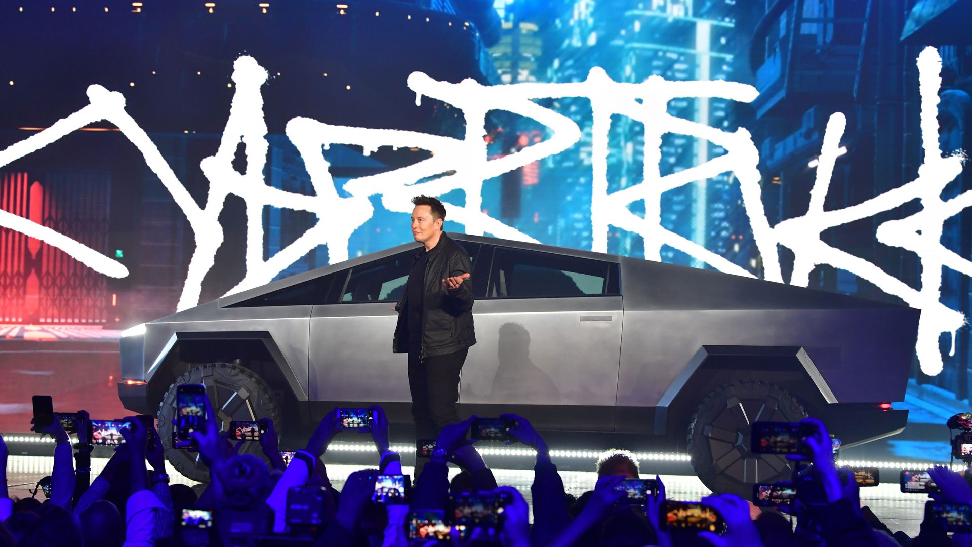 Tesla Cybertruck The new all electric Cybertruck is bulletproof. Credit: Tesla