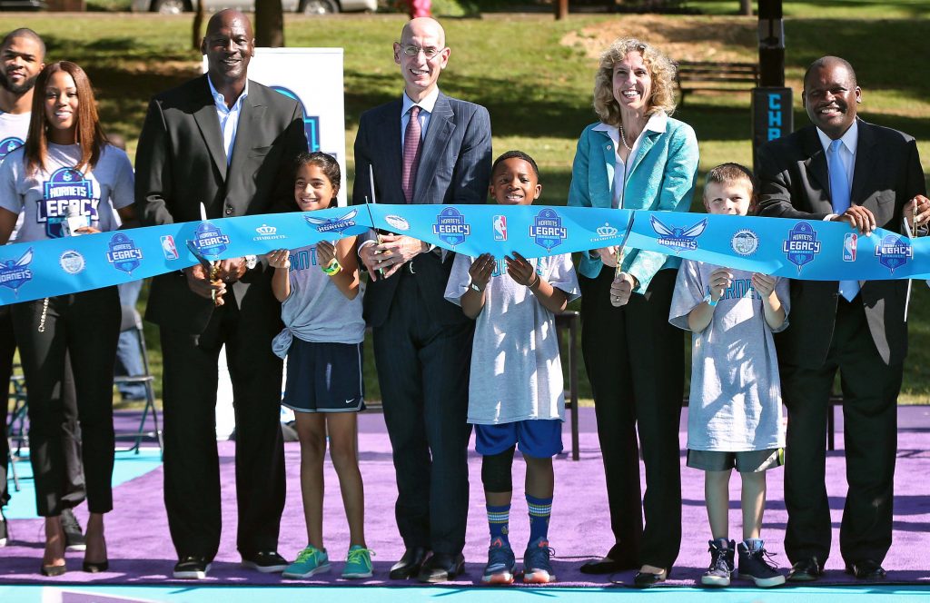 Michael Jordan Opens First Of Two Health Clinics For Underprivileged People