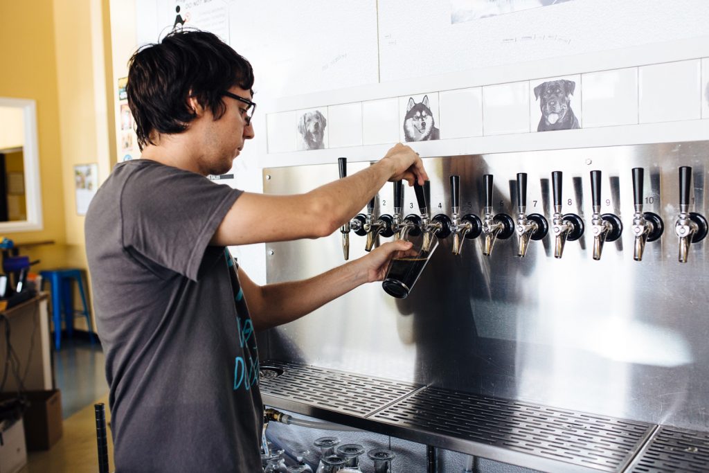World's First Beer Taproom That Also Houses Foster Dogs