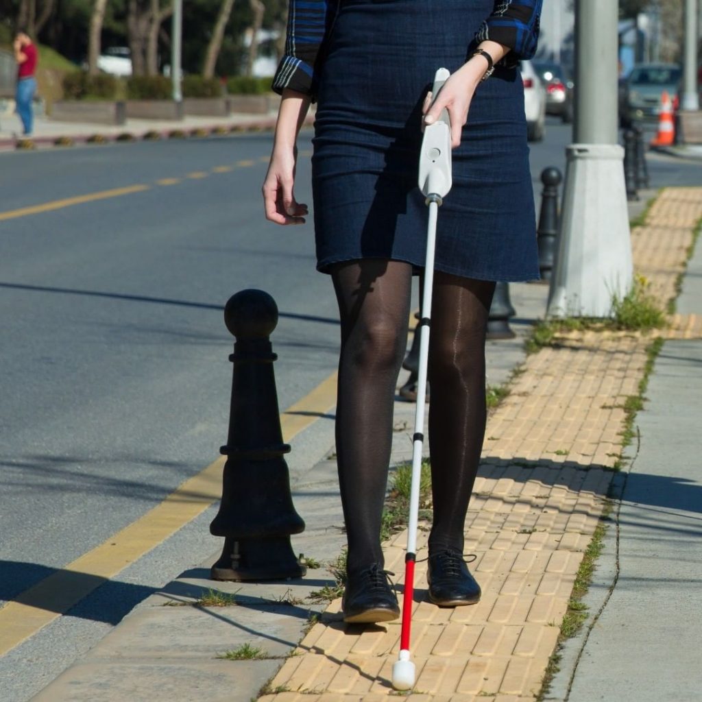 Smart Cane That Guides Blind People Using Google Maps And Sensors