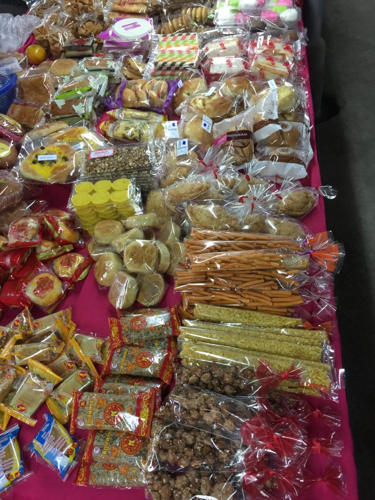 Example of plastic food from a market in northern Thailand
