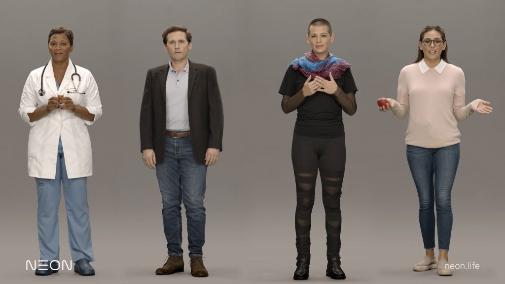 Artificial humans project developed by Samsung creates human-like avatars