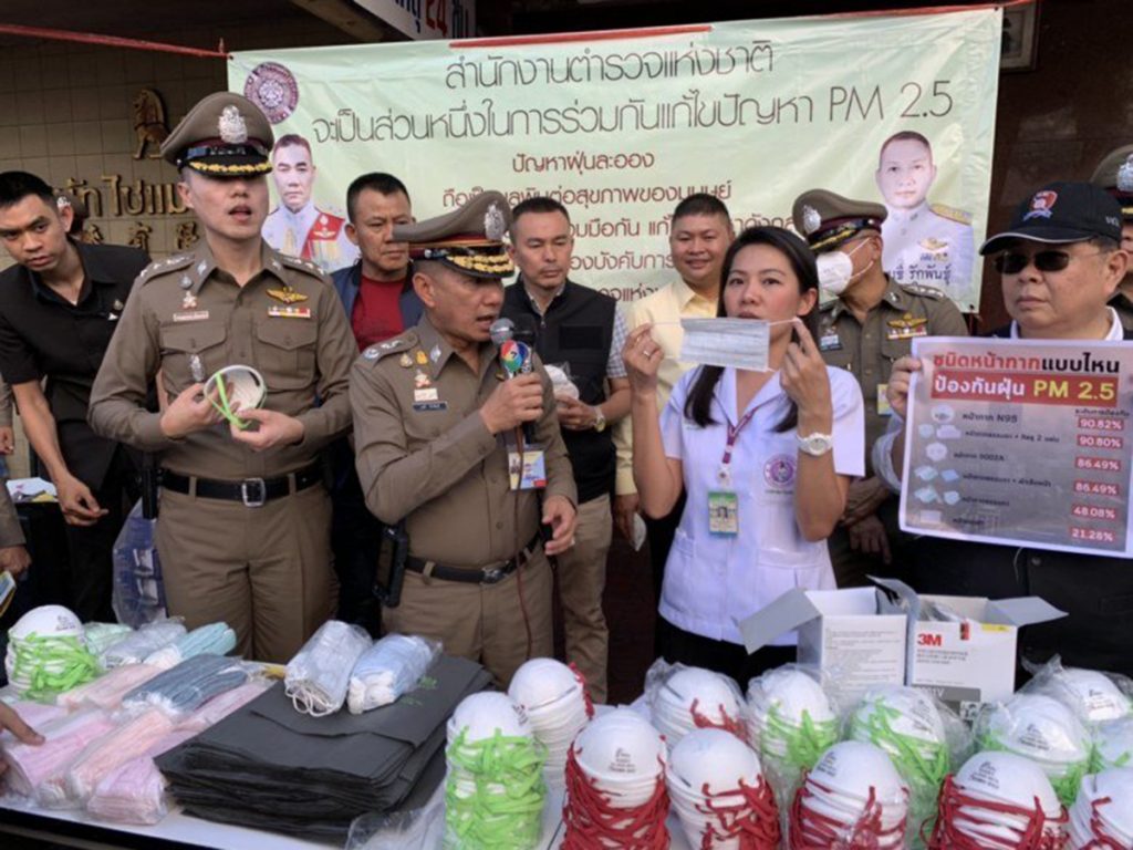 Thai Police Are Taking Measures To Tackle Air Pollution