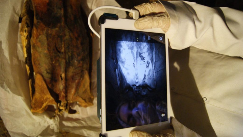 Infrared Photography Reveals Tattoos On Ancient Egyptian Mummies