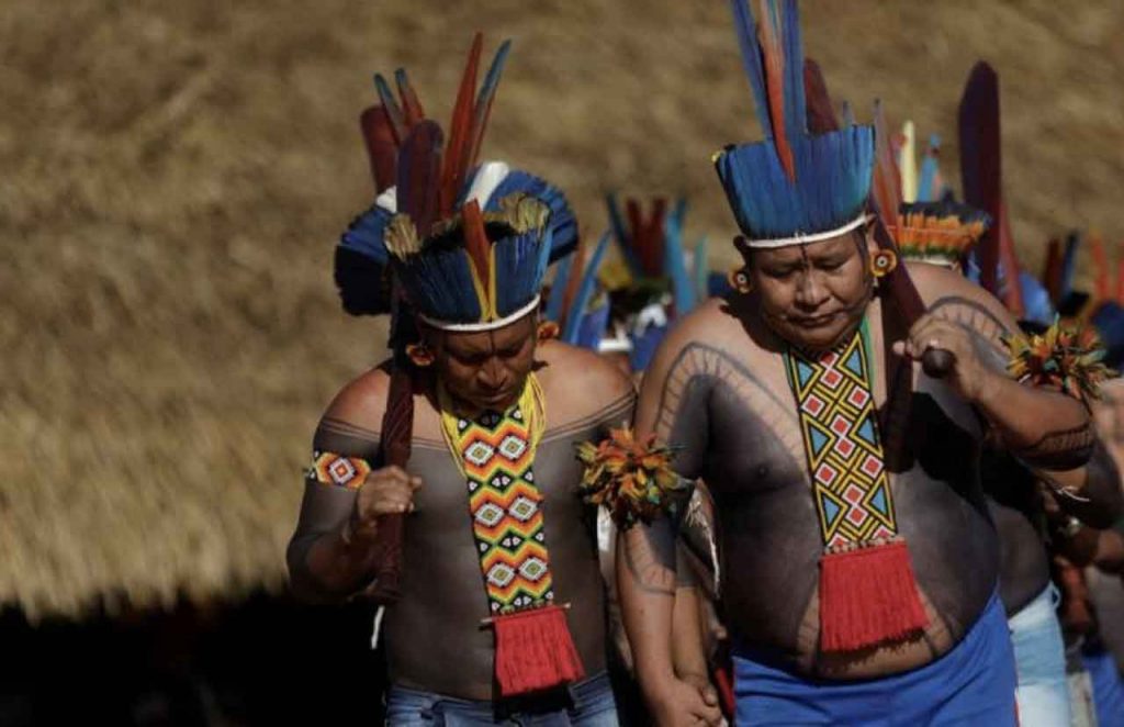 Amazon Tribes Gather To Make Resistance Plan To Protect Their Amazon