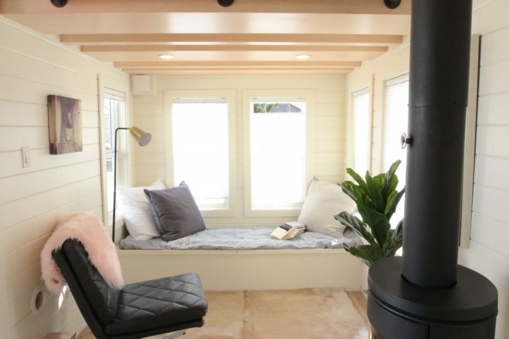 Tiny Home On Wheels With Solar-Powered Features