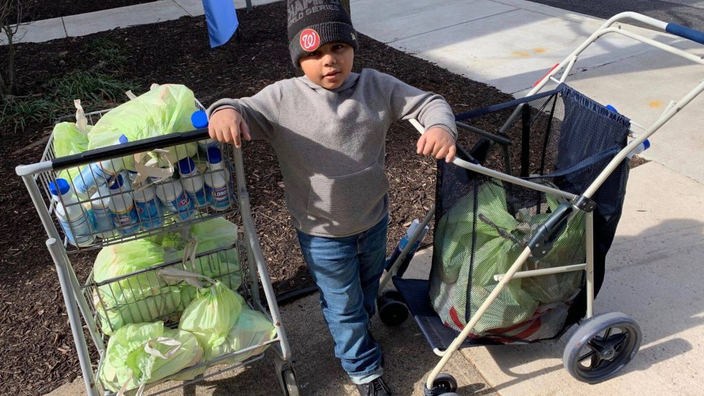 7-Year-Old Boy Makes 'COVID-19 Care Packs' For 65 Senior Citizens In Need