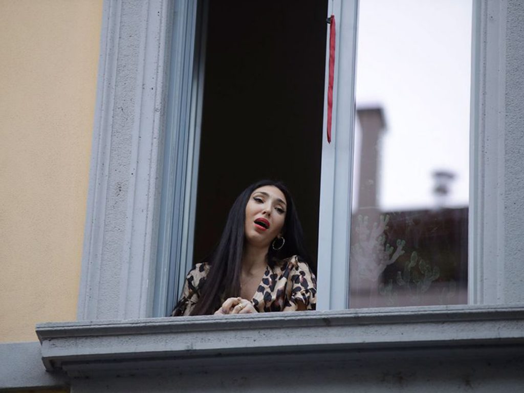 Italians Sing And Make Music From Their Balconies During Lockdown