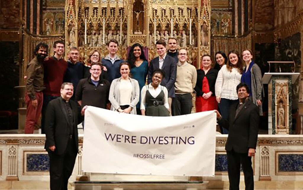 Over Forty Religious Organizations Divest From Fossil Fuels