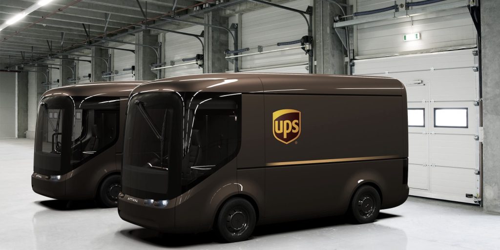 UPS electric vans