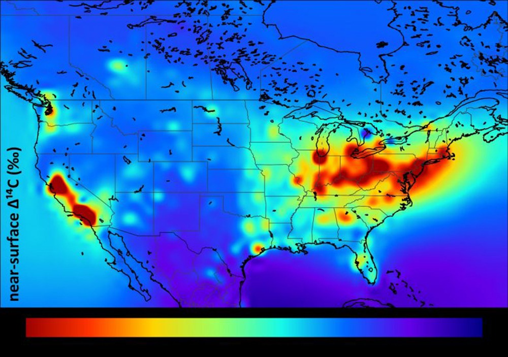Emissions From Burning Fossil Fuels Can Be Tracked With Carbon-14