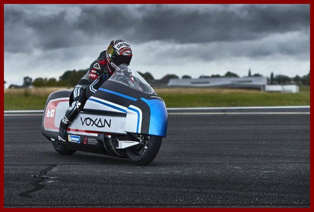Max Biaggi To Set New World Speed Record On Voxan's Electric Motorcycle