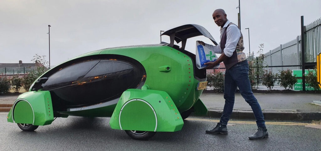 Kar-Go Autonomous Futuristic Cars To Deliver Medicine In London