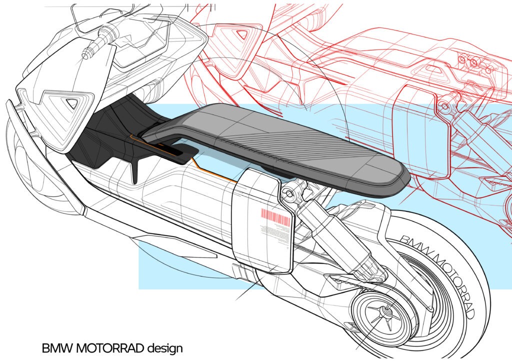 The Motorrad Definition CE 04: BMW's Upcoming Cyberpunk Electric Scooter