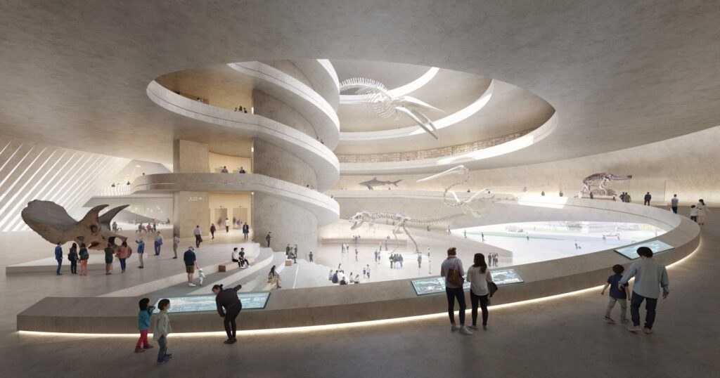 New Shenzhen Natural History Museum Flows Like A River