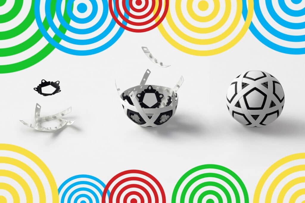 This Airless Football That Never Deflates Bounces Like A Regular Ball