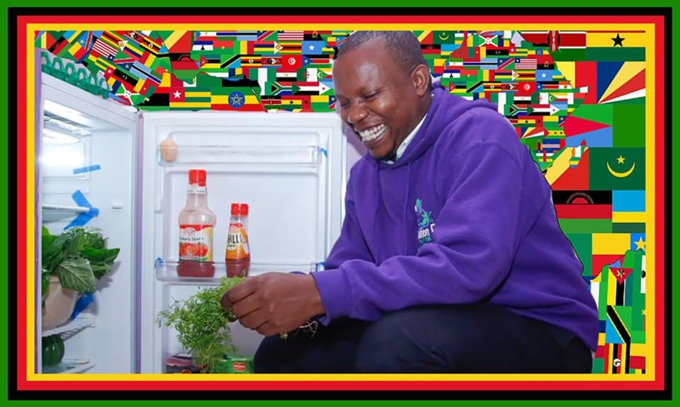 Solar-powered fridge by Youmma