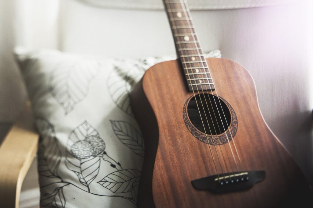 Musical instrument, guitar