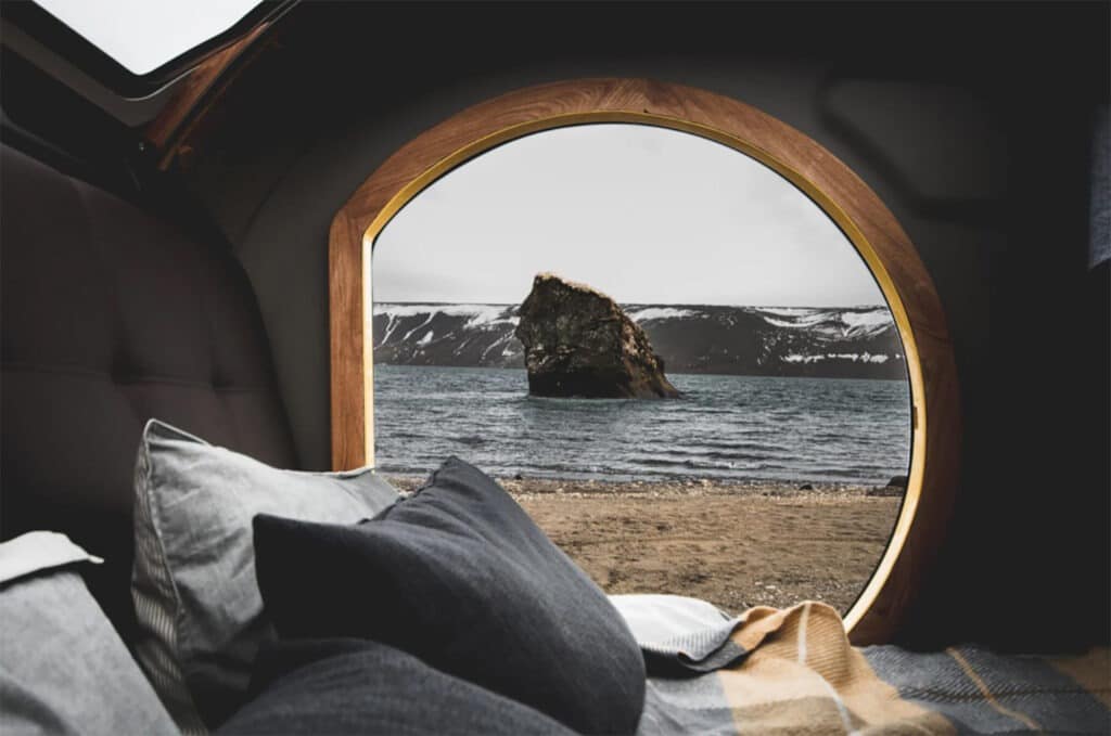 Adorable Mini Mink Camper Offers Comfort While Adventuring