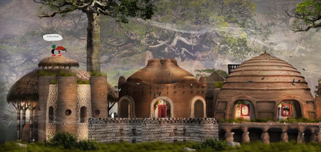 At This Zoological Resort Humans Are "Caged" And Animals Roam Free