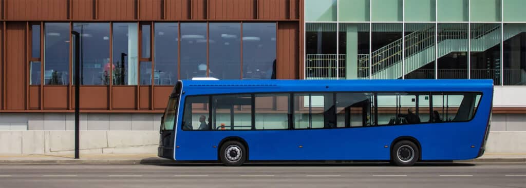 Dancer – Electric City Bus With A Body Made Of Recycled PET Bottles