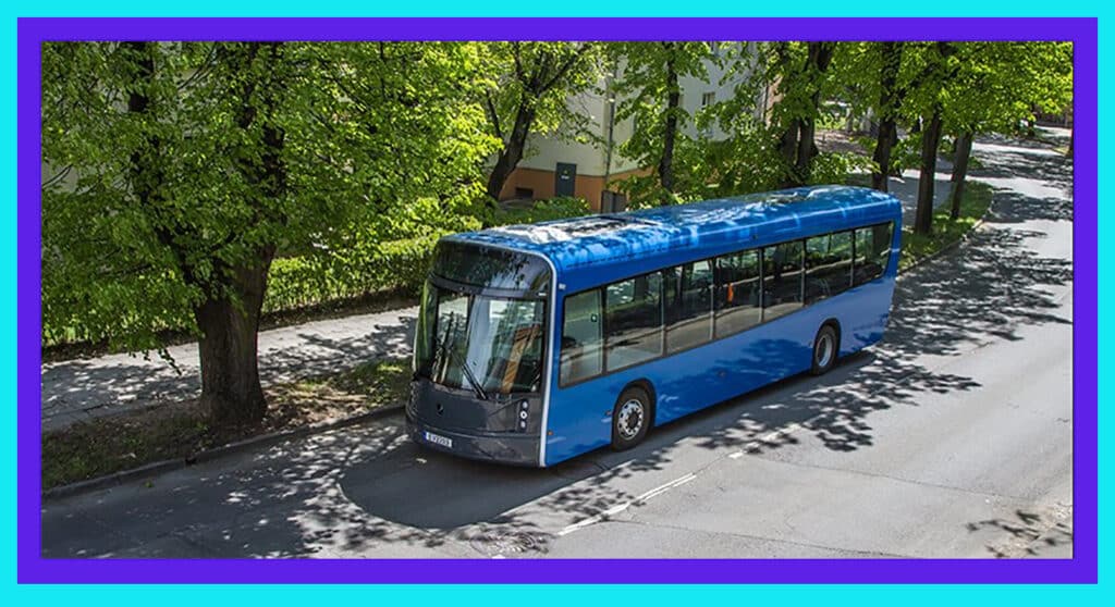 Dancer – Electric City Bus With A Body Made Of Recycled PET Bottles