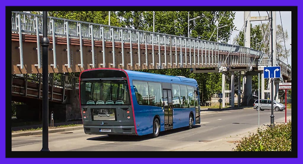 Dancer – Electric City Bus With A Body Made Of Recycled PET Bottles