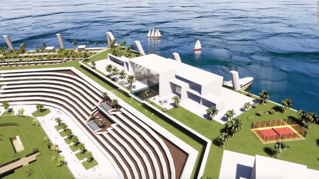 Human-Made Island In The Caribbean Sea Offers Affordable Homes