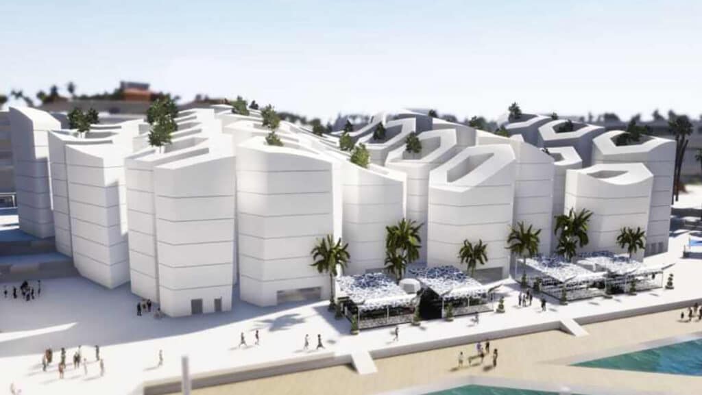 Human-Made Island In The Caribbean Sea Offers Affordable Homes