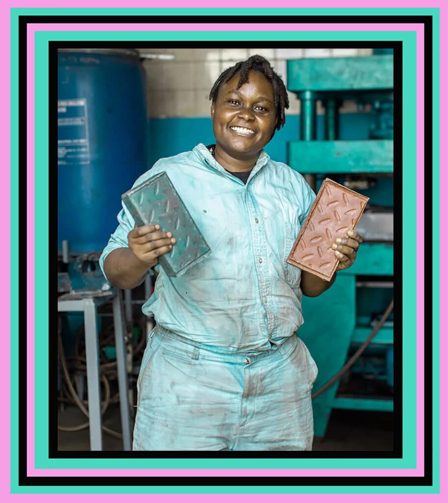 Woman Turns Plastic Waste Into Bricks 7 Times Stronger Than Concrete