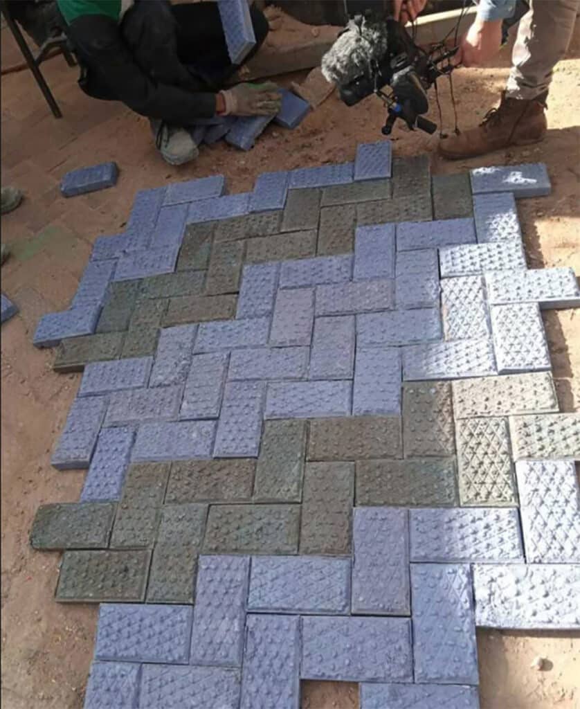 Woman Turns Plastic Waste Into Bricks 7 Times Stronger Than Concrete