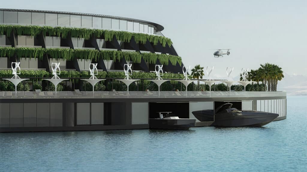 Renewables power this Rotating and Mobile Floating Hotel In Qatar