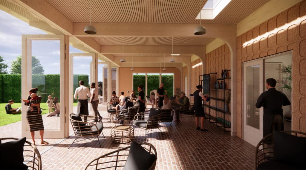 Sustainable pavilion
